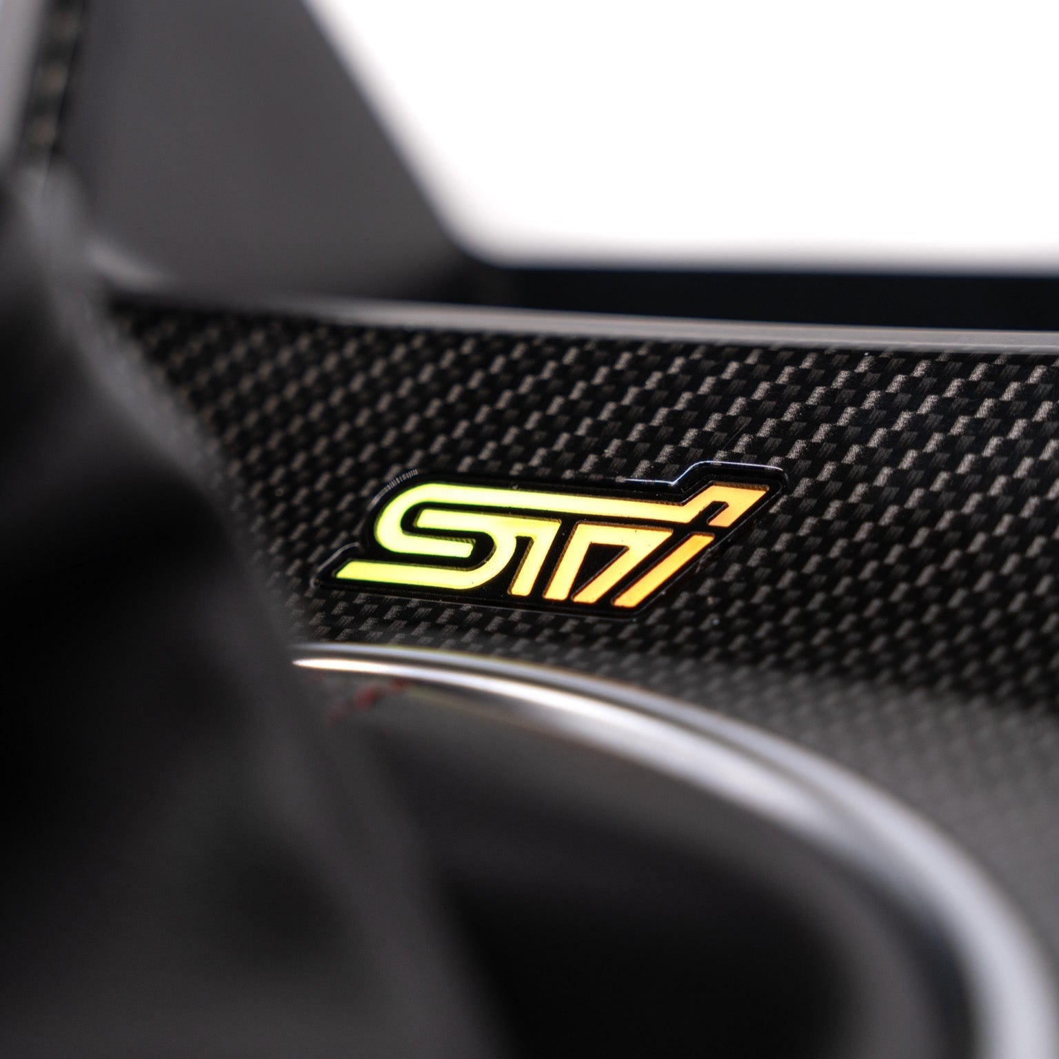 Lit Logos STI Shifter Trim Badge | 2008-2021 STI