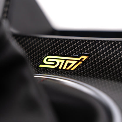 Lit Logos STI Shifter Trim Badge | 2008-2021 STI