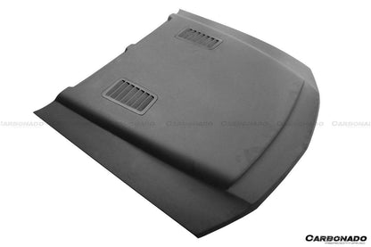 Carbonado 2005-2009 Ford Mustang GT V6 Black Momba BC1 Style Hood