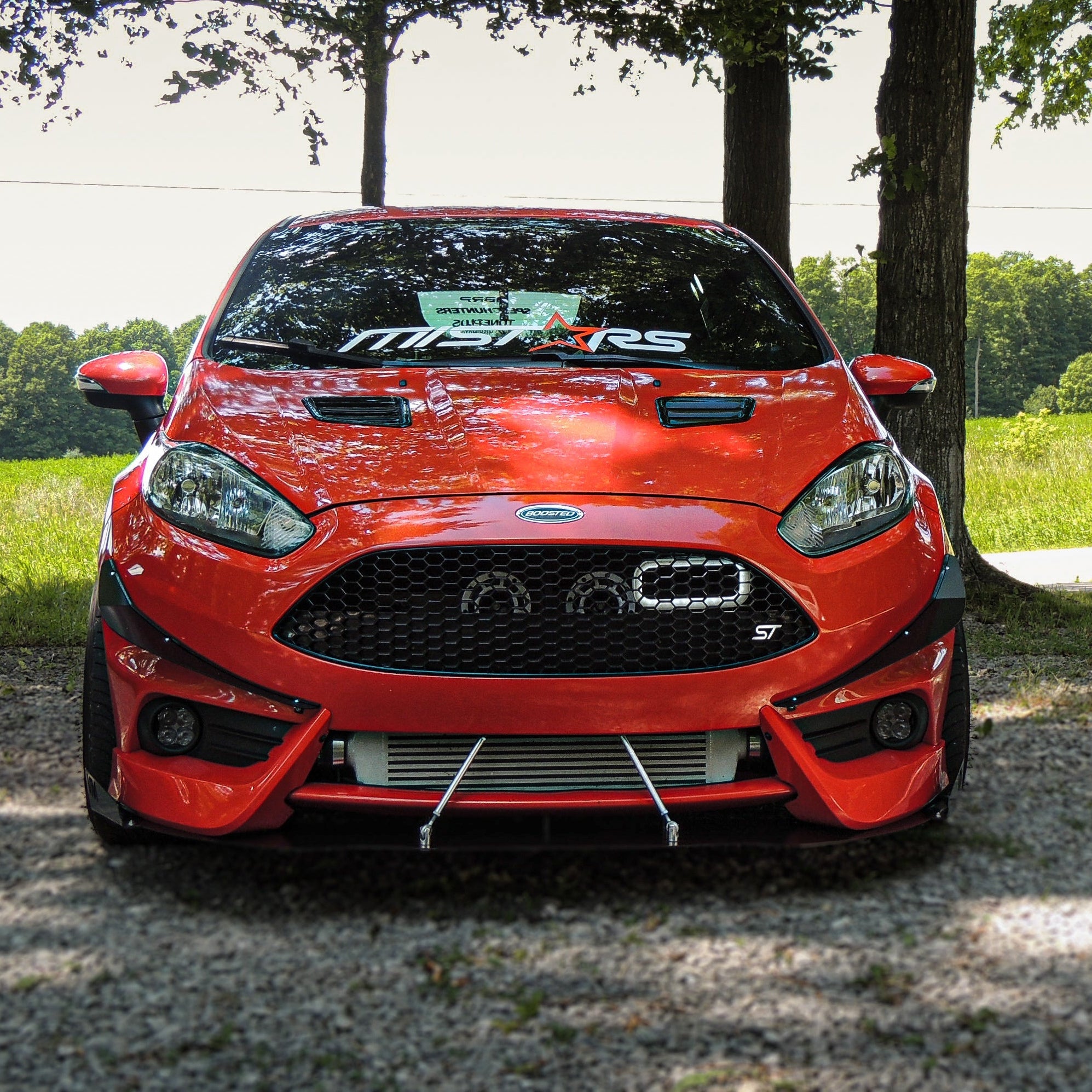 Lit Logos ST Grill Badge | 2013-2018 Focus & Fiesta
