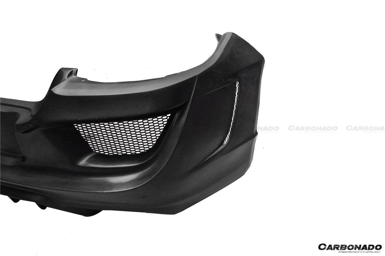 Carbonado 2014-2016 Porsche Panamera 970.2 WD Style Rear Bumper with Exhaust Tip