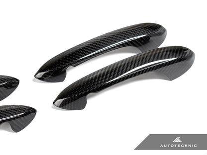 AutoTecknic Dry Carbon Door Handle Trim Set - G05 X5 | G06 X6 | G07 X7