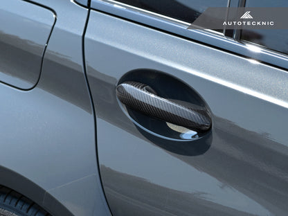 AutoTecknic Dry Carbon Door Handle Trim Set - G22 4-Series