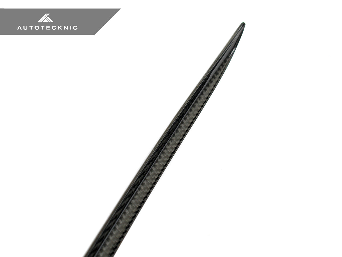 Alerón de maletero de carbono seco de alto rendimiento AutoTecknic - Tesla Model 3 