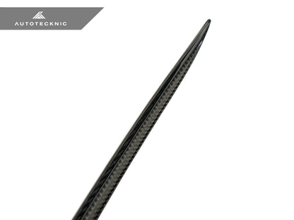 Alerón de maletero de carbono seco de alto rendimiento AutoTecknic - Tesla Model 3 
