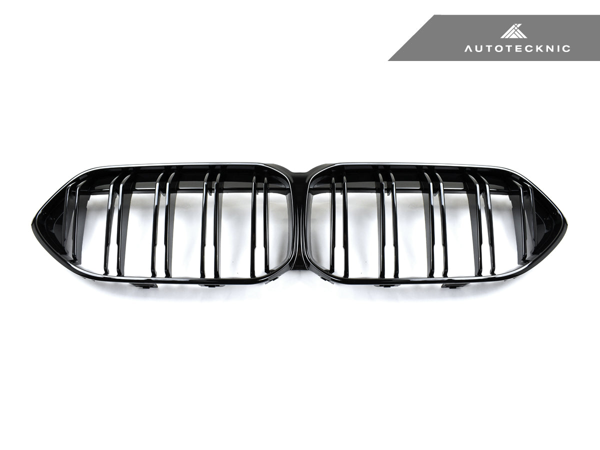 Parrilla delantera AutoTecknic de doble lama en negro brillante - Serie 2 F44 Gran Coupé