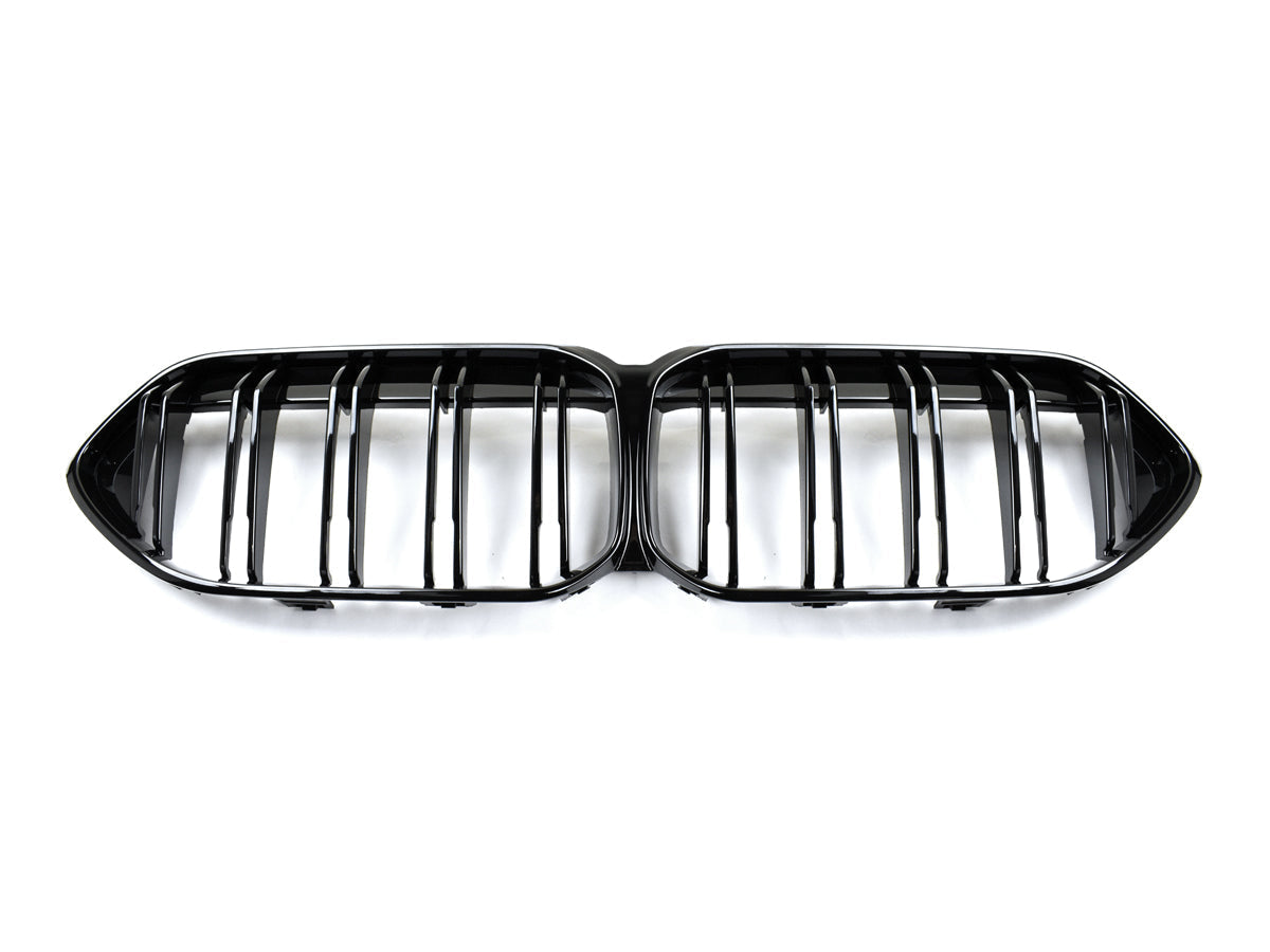 AutoTecknic Dual-Slats Gloss Black Front Grille - F44 2-Series Gran Coupe