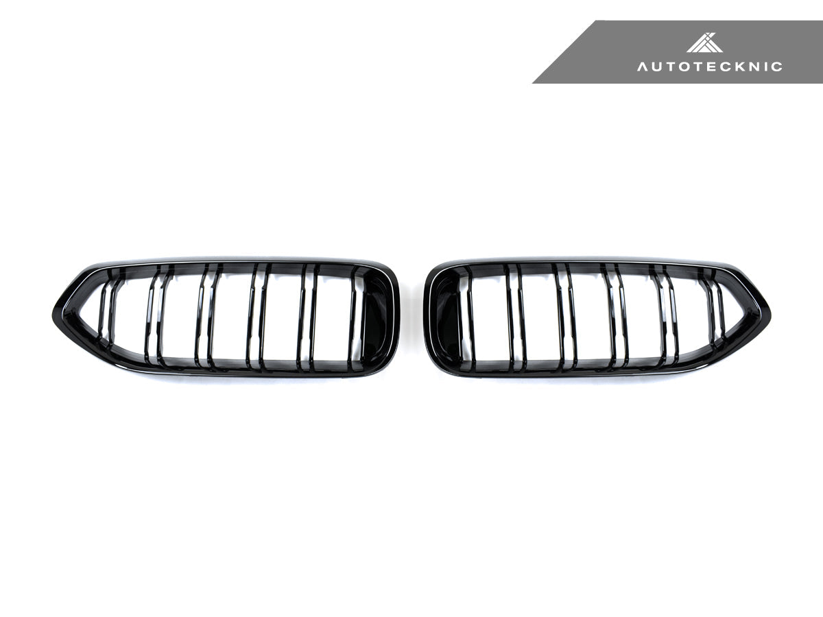 AutoTecknic Dual-Slats Gloss Black Front Grille Set - G29 Z4 - 1
