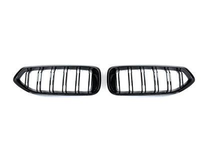 Parrilla delantera AutoTecknic de doble lama en negro brillante - G29 Z4