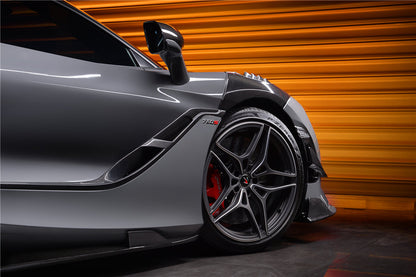 DarwinPRO Se²NWB Style Carbon Fiber Side Door Trims | 2017-2023 McLaren 720s