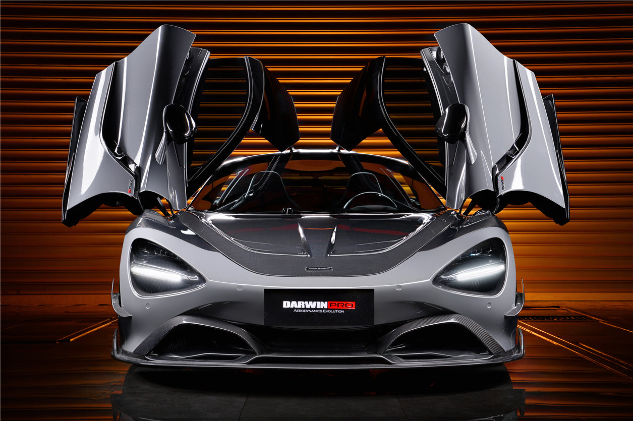 Borde delantero de fibra de carbono estilo DarwinPRO 2017-2023 McLaren 720s Se²NWB