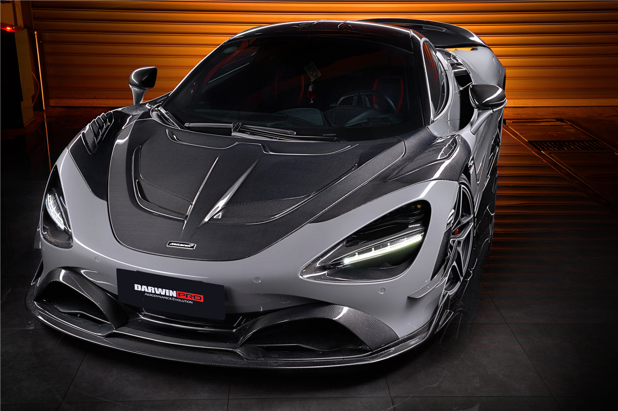 Capó de fibra de carbono DarwinPRO 2017-2023 McLaren 720s 765LT Se²NWB