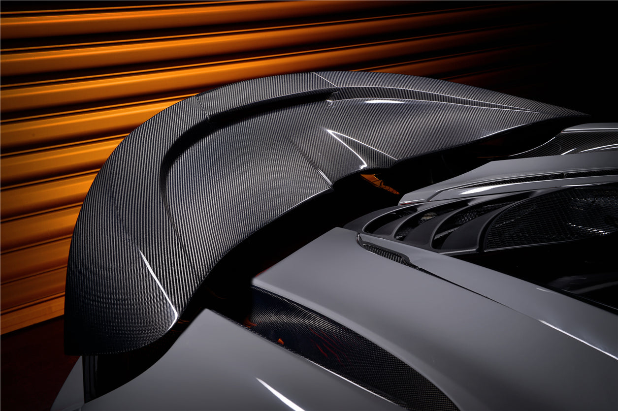 DarwinPRO Se²NWB Style Carbon Fiber Trunk Spoiler | 2017-2023 McLaren 720s