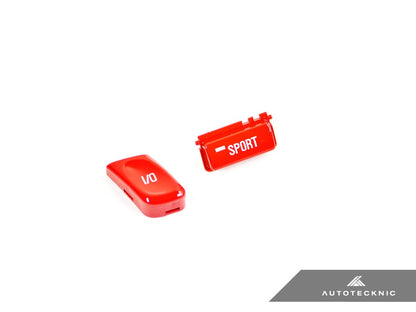AutoTecknic Red M-Track Mode Steering Wheel Button - E46 M3 ZCP