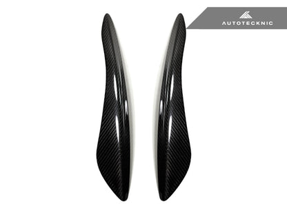 AutoTecknic Carbon Fiber Headlight Trim Set - Infiniti G35 Coupe - 1