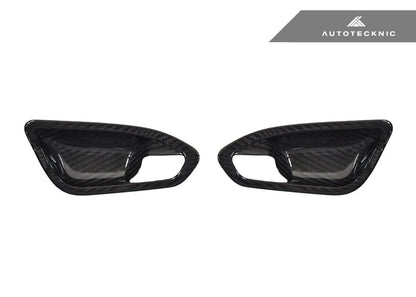 Juego de molduras interiores de carbono seco para manijas de puerta AutoTecknic - F87 M2 | F22 Serie 2 | F20 Serie 1