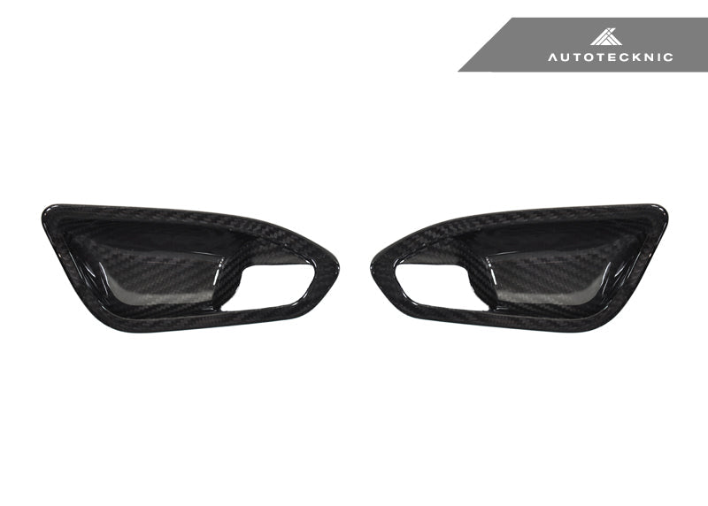 Juego de molduras interiores de carbono seco para manijas de puerta AutoTecknic - F87 M2 | F22 Serie 2 | F20 Serie 1