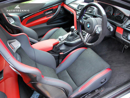 AutoTecknic Replacement Carbon Steering Wheel - F20 1-Series M-Sport