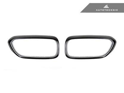 AutoTecknic Dry Carbon Fiber Front Grille Covers - G30 5-Series (ATK-BM-0252)