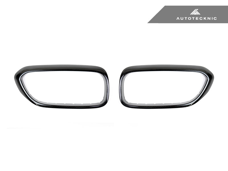 AutoTecknic Dry Carbon Fiber Front Grille Covers - G30 5-Series (ATK-BM-0252)