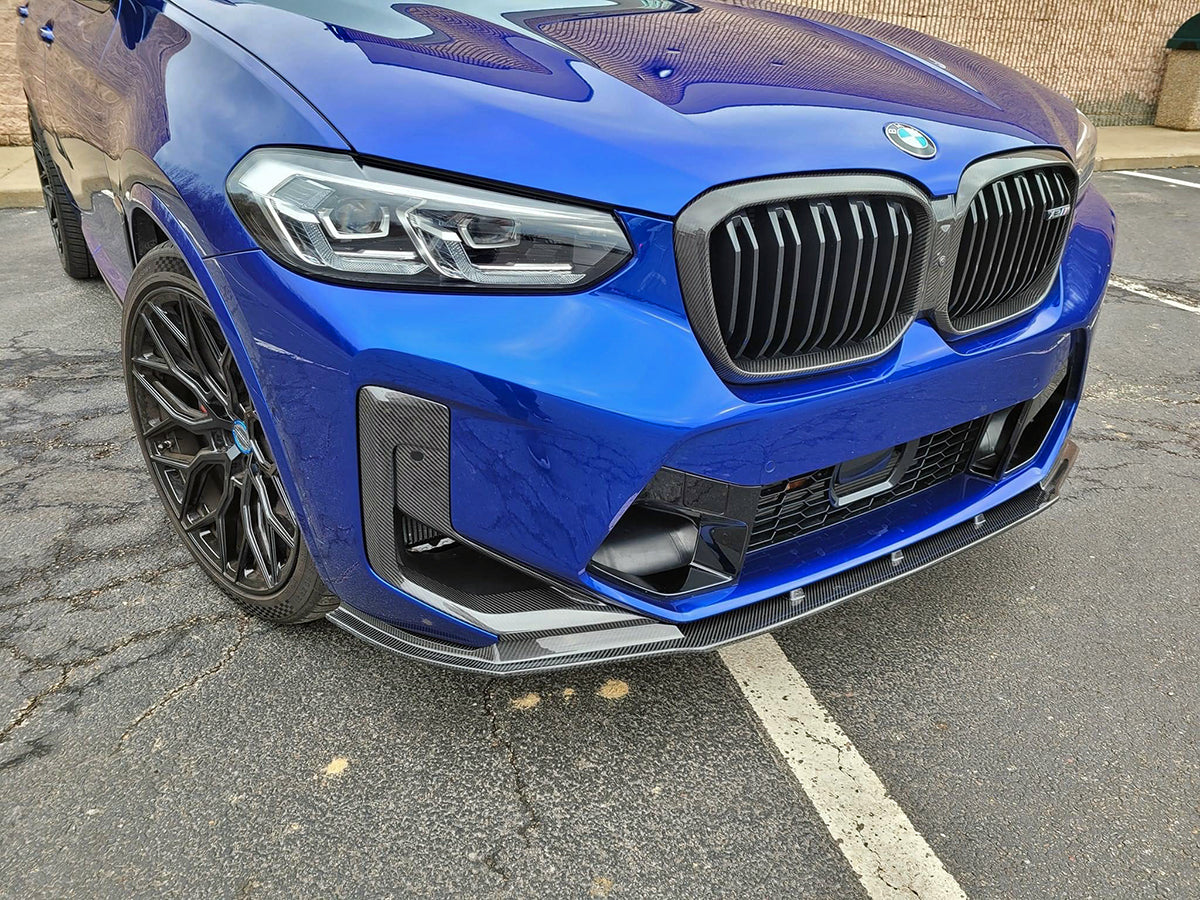 Reemplazo de marco de rejilla de carbono seco AutoTecknic - F97 X3M LCI | F98 X4M LCI