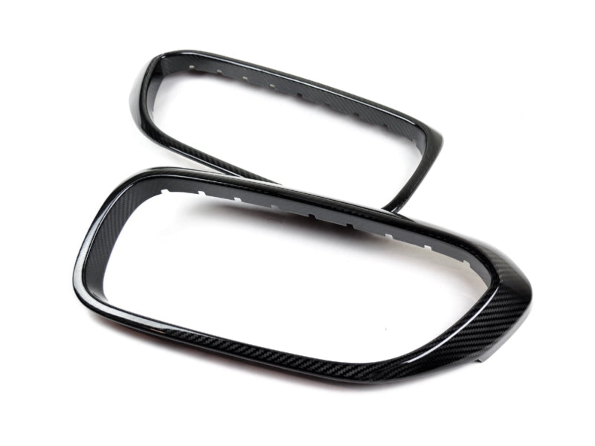 AutoTecknic Dry Carbon Fiber Front Grille Covers - G30 5-Series (ATK-BM-0252)