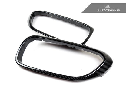 AutoTecknic Dry Carbon Fiber Front Grille Covers - G30 5-Series (ATK-BM-0252)