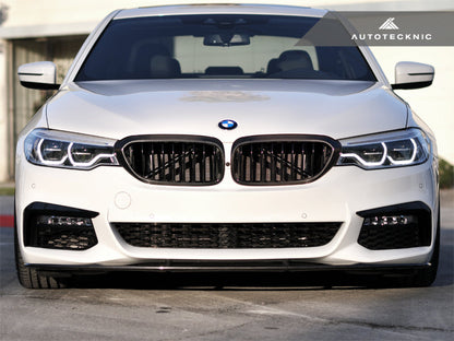 AutoTecknic Dry Carbon Fiber Front Grille Covers - G30 5-Series (ATK-BM-0252)