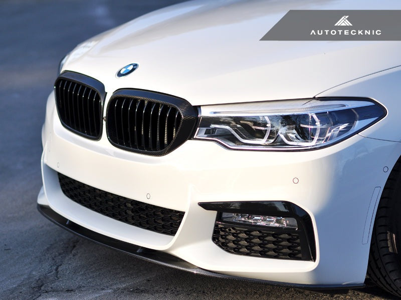 AutoTecknic Dry Carbon Fiber Front Grille Covers - G30 5-Series (ATK-BM-0252)