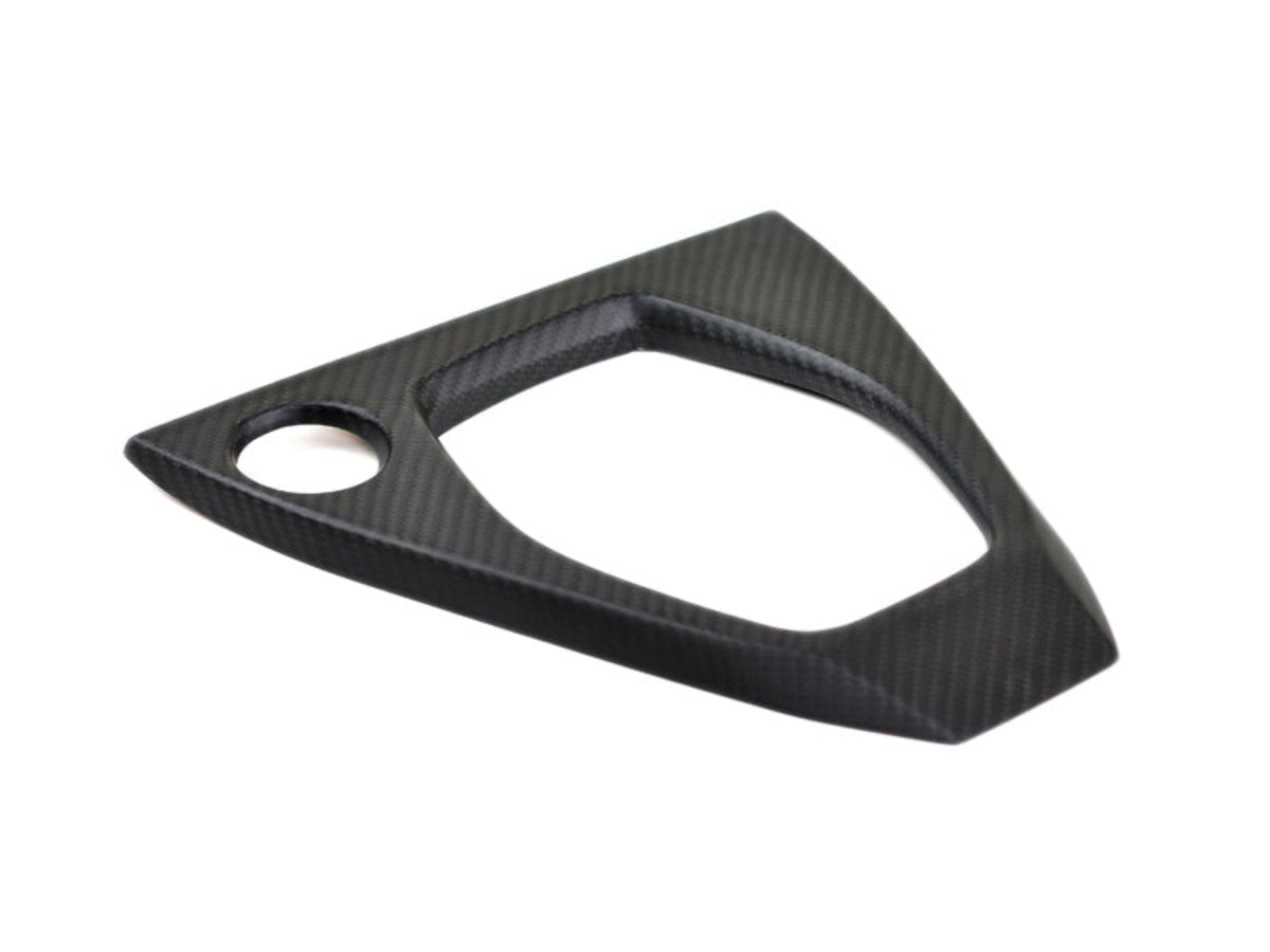 Cubierta de consola de cambios de carbono seco AutoTecknic (R35 GTR 2017+) 