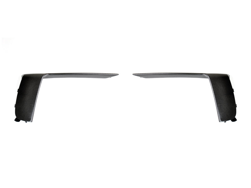 Embellecedor de láminas de aire de carbono para parachoques delantero AutoTecknic - Porsche 991.2 GT3/GT3 RS