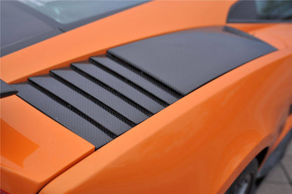 Carbonado OEM Style Carbon Fiber Heat Extract | 2004-2008 Lamborghini Gallardo Coupe, Gallardo SE, Superleggera