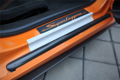 DarwinPRO Carbon Fiber Door Sills Steps Cover | 2004-2008 Lamborghini Gallardo