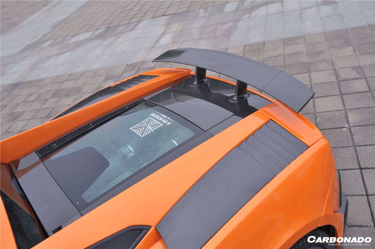 Carbonado OEM Style Carbon Fiber Heat Extract | 2004-2008 Lamborghini Gallardo Coupe, Gallardo SE, Superleggera