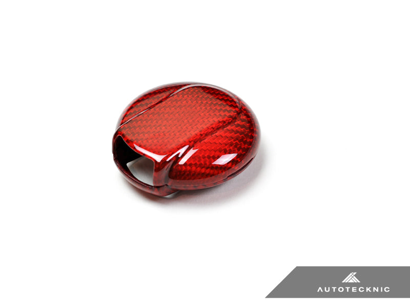 AutoTecknic Red Carbon Remote Key Case - MINI Cooper F54/ F55/ F56/ F57 | Countryman F60