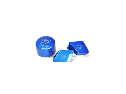 AutoTecknic Royal Blue M1/ M2 Button Set - F10 M5 LCI - 2