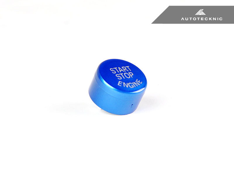 Botón de arranque y parada azul real de AutoTecknic - Serie F22 2