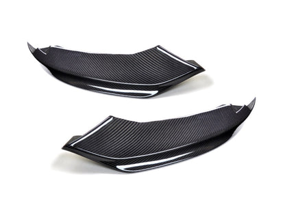 Divisores aerodinámicos de fibra de carbono al vacío AutoTecknic - Serie 4 M-Sport F32/F33/F36