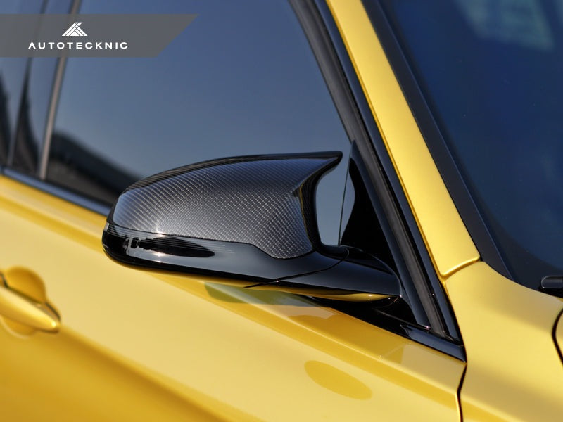 Cubiertas de espejo de carbono seco de repuesto AutoTecknic versión II - F87 M2 Competition | F80 M3 | F82/F83 M4