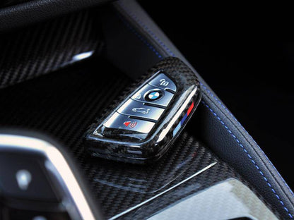Funda de carbono seco para llave remota AutoTecknic - F85 X5M | F86 X6M | F15 X5 | F16 X6