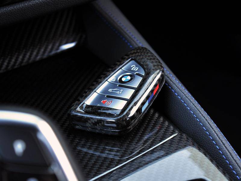 Funda de carbono seco para llave remota AutoTecknic - F85 X5M | F86 X6M | F15 X5 | F16 X6