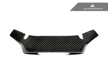 AutoTecknic Replacement Carbon Steering Wheel Top Cover - F95 X5M | F96 X6M