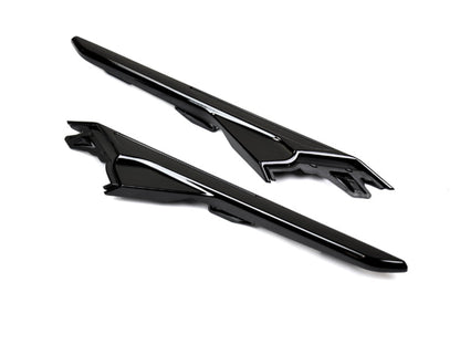 AutoTecknic Gloss Black Fender Trim Set - F90 M5
