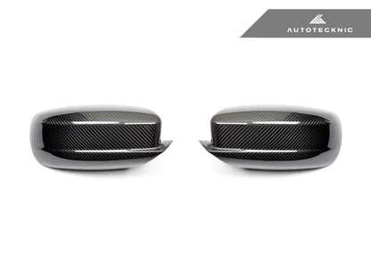 Cubiertas de repuesto de carbono seco para espejos retrovisores AutoTecknic - Dodge Charger 2011-2019