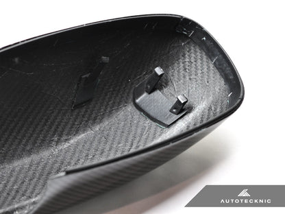 Cubiertas de repuesto de carbono seco para espejos retrovisores AutoTecknic - Dodge Charger 2011-2019