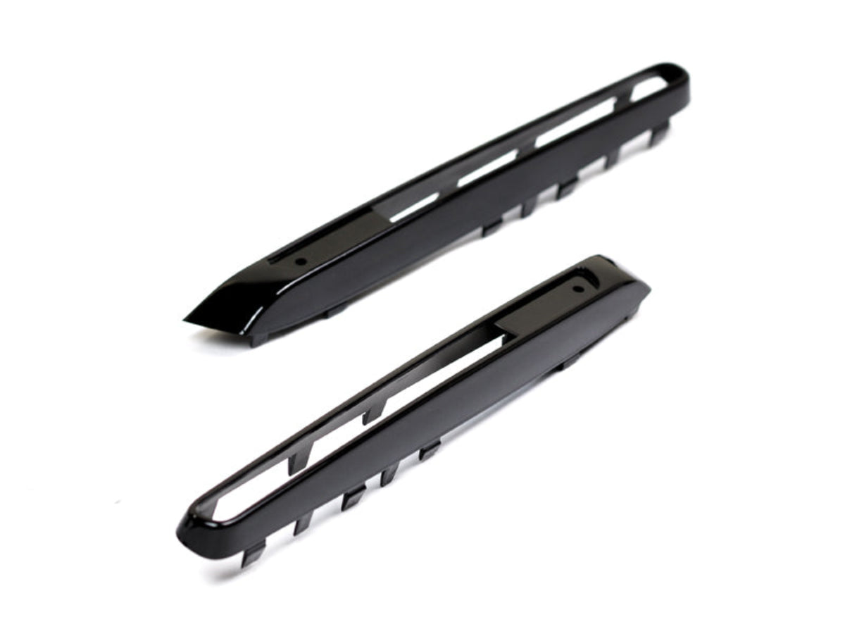 AutoTecknic Replacement Glazing Black Fender Gills - E70 X5M