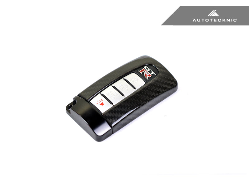 Estuche de carbono seco para llave remota AutoTecknic - Nissan/Infiniti