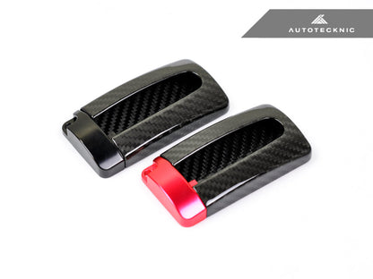 Estuche de carbono seco para llave remota AutoTecknic - Nissan/Infiniti