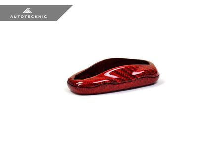 Estuche para llave remota de carbono rojo AutoTecknic - Tesla Model S