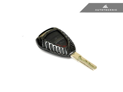 Carcasa de repuesto de fibra de carbono para llave remota AutoTecknic - Porsche 911 (modelos 997.2) y 987 Cayman y Boxster